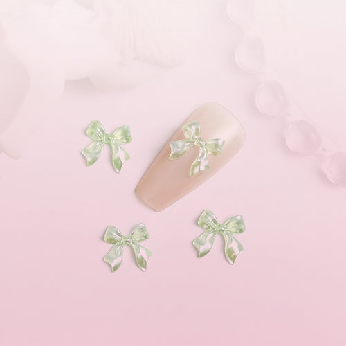 Breloques Nœud Papillon 3D pour Nail Art – Résine