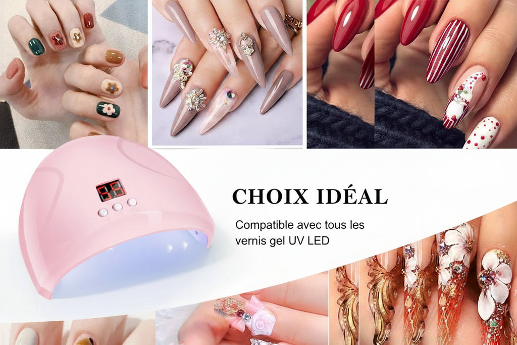 Lampe UV/LED Mini Ongles 36W – Séchoir Professionnel avec Capteur Infrarouge