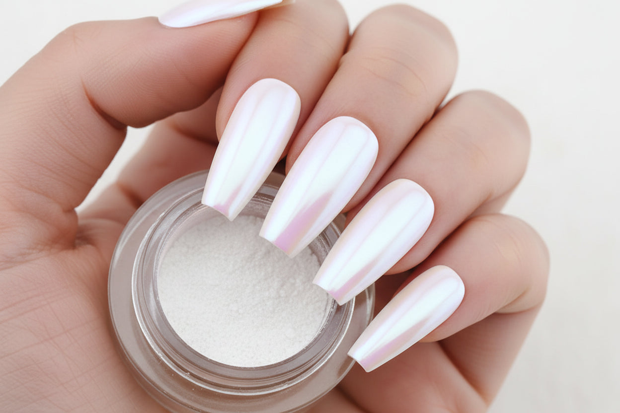 Poudre Chromée pour Ongles – Effet Miroir