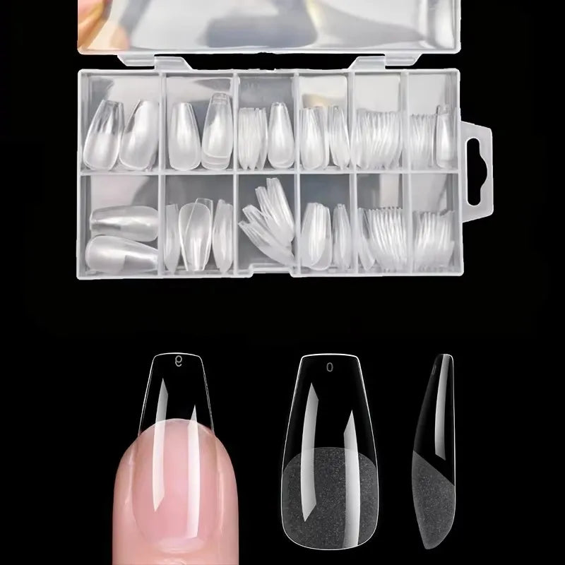 Capsules Gel Souple pour Ongles – Kit 120 Pièces