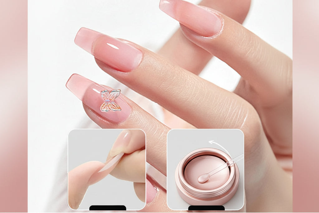 Colle Gel Transparente pour Faux Ongles – Adhésif