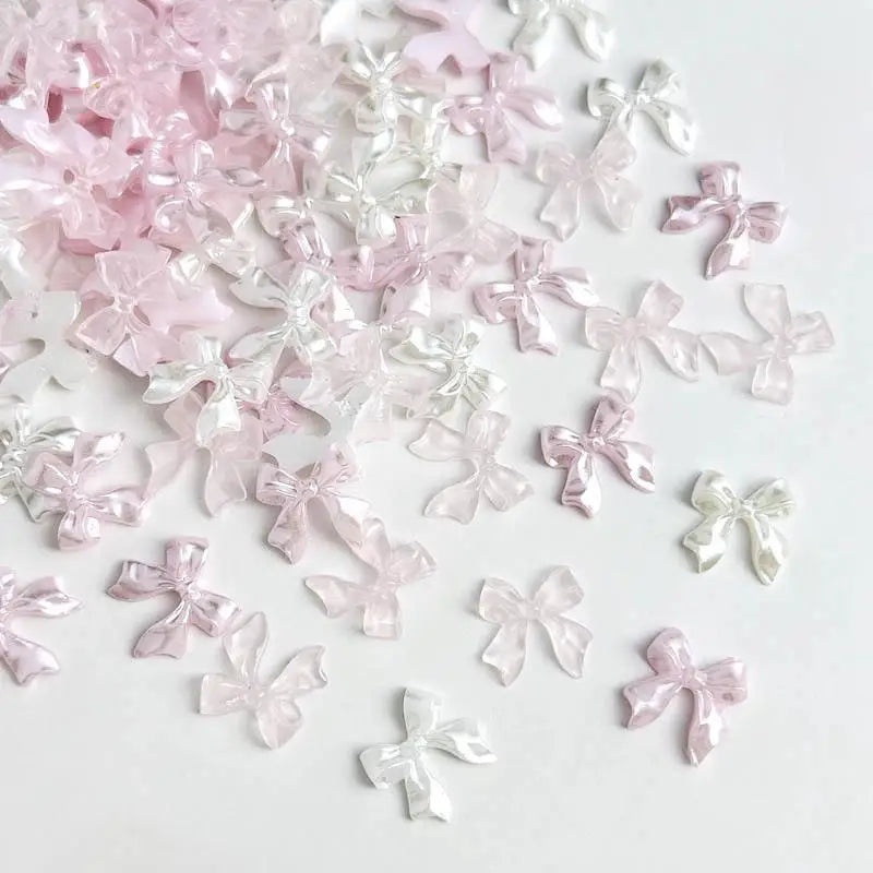 Breloques Nœud Papillon 3D pour Nail Art – Résine